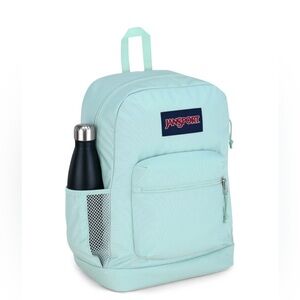 (NEW) Jansport Cross Town Plus Backpack With 15” Laptop Pocket, Fresh Mint